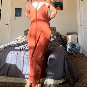 Zara Terracotta Dress